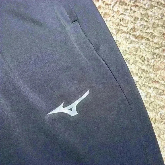 Mizuno Alpha Quest Trainer Pant w/ Side Pockets Leg Zip Closure Drawstring Sz M - Picture 7 of 12